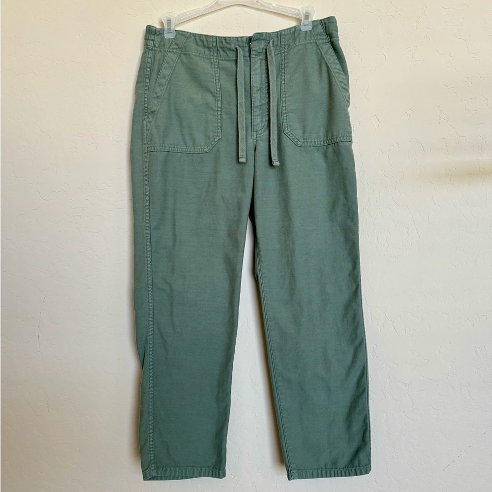 J.Crew High Rise Camp Green Pants